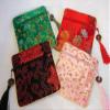 Brocade Jewelry Bag-black view 1