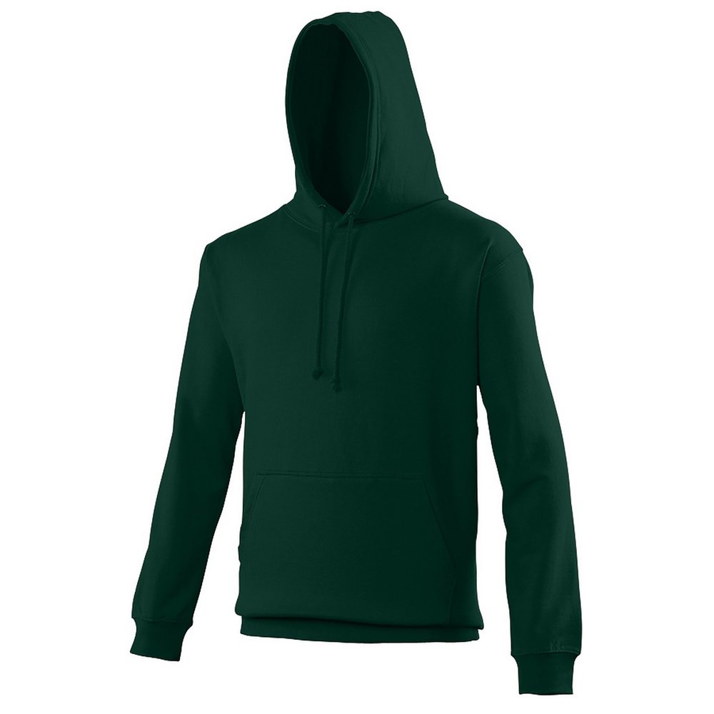 AWDis Unisex College Hooded Sweatshirt/Hoodie (XXL) (Forest Green)