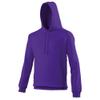AWDis Unisex College Hooded Sweatshirt/Hoodie (M) (Ultra Violet) view 1