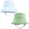 Hudson Baby Unisex Baby Sun Protection Hat, Critters Plaid, 0-12 Months view 3
