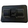 Anchor Tie Off Patch on Inflatable Boat Anchor Holder Anchor Wheel in Black fits for 14' Inflatable kaboats transom Kayaks view 1