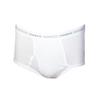 Hanes Men's Cotton White Briefs with Comfort Flex Waistband (Pack of 6), S 28-30, White view 1
