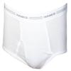 Hanes Men's Cotton White Briefs with Comfort Flex Waistband (Pack of 6), S 28-30, White view 2