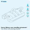 Nautos 91666- MAINSAIL RECIRCULATING CAR 120MM with PIVOTING Shackle - TORLON Ball Bearings view 2