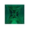 0.03-0.05 Cts of 2 mm AAA Square Princess Lab Created Emerald (1 pc) Loose Gemstone view 2