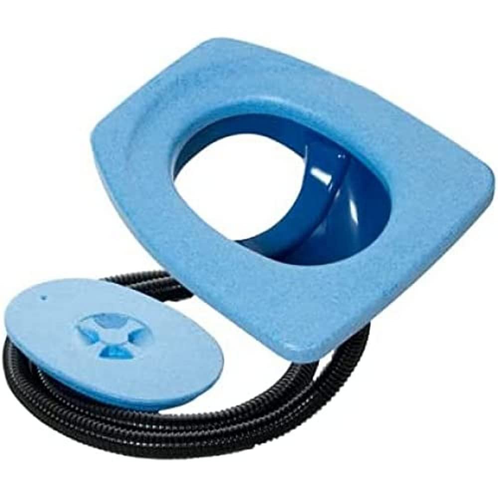 Separett Privy Urine-Separating Toilet Seat Kit with Insulating Styrofoam Seat | Blue | Non-Electric | For DIY Compost Toilet Builds in Cabins, Sheds & Off-Grid Settings