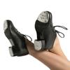 Capezio Kids Tic Toe Tap Shoe-Child, Black, 9.5 US Unisex Toddler view 4