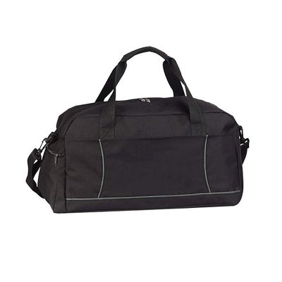 Black Sport Overnight Weekend Unisex Post Consumer Recycled Pet Duffel