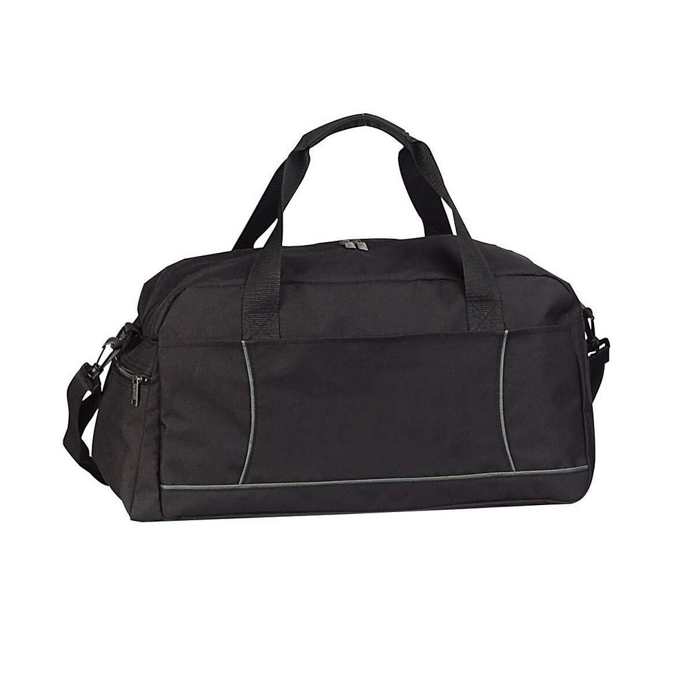 Black Sport Overnight Weekend Unisex Post Consumer Recycled Pet Duffel