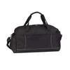 Black Sport Overnight Weekend Unisex Post Consumer Recycled Pet Duffel view 1