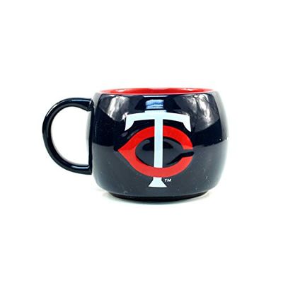 MLB Minnesota Twins Stack Relief Mug, 14-ounce