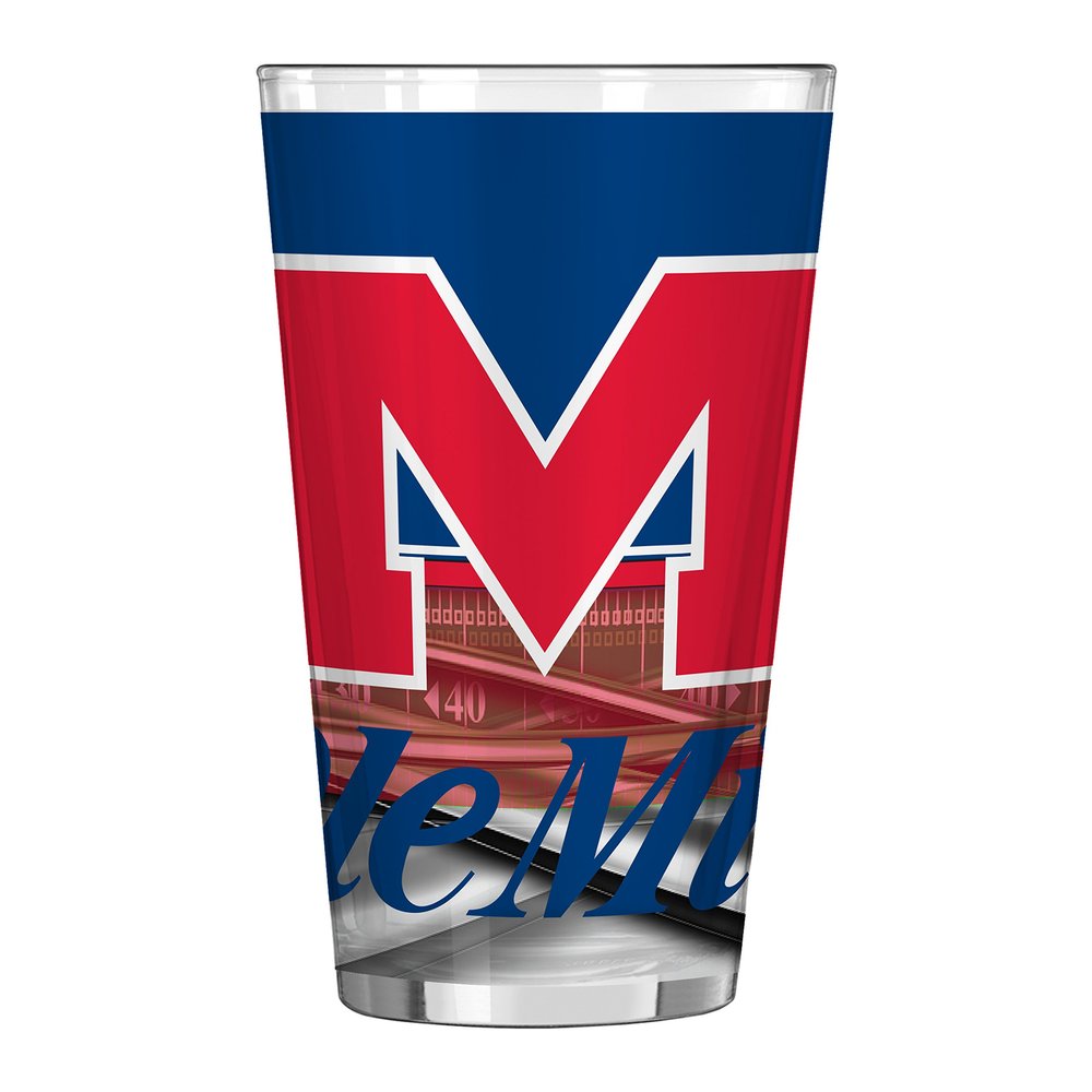 Boelter Brands NCAA Mississippi Rebels Field Pint, 16-Ounce