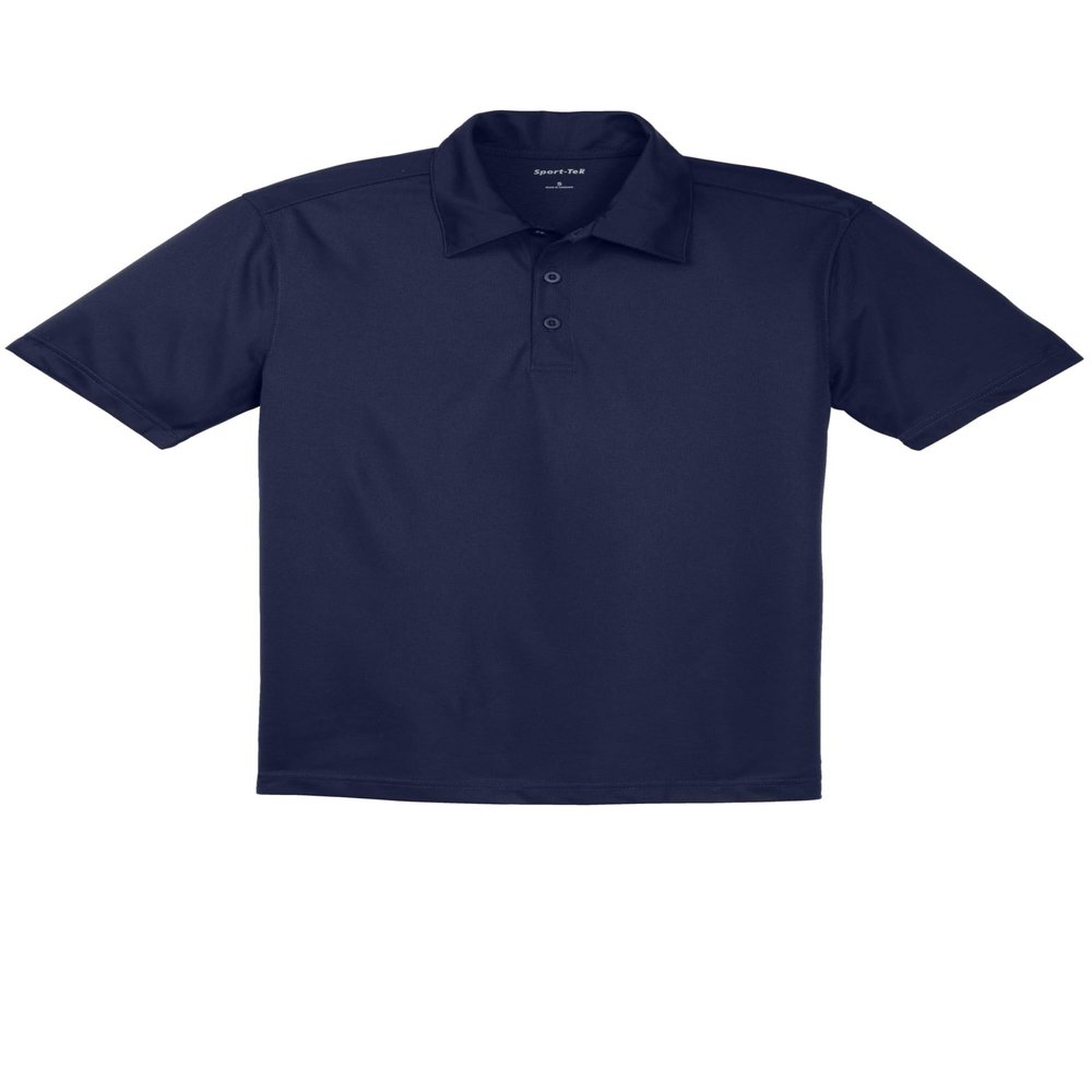 SPORT-TEK Unisex PosiCharge Active Textured Polo True Navy