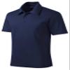 SPORT-TEK Unisex PosiCharge Active Textured Polo True Navy view 3