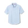 French Toast Boys' Short Sleeve Oxford Dress Shirt (Standard & Husky), Light Blue, 6 view 1