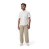 French Toast Boys' Short Sleeve Oxford Dress Shirt (Standard & Husky), Light Blue, 6 view 3