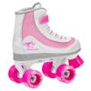 Roller Derby FireStar Youth Girl's Roller Skate White/Pink Size 1 view 2