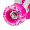 Roller Derby FireStar Youth Girl's Roller Skate White/Pink Size 1 view 3