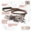 Rig'Em Right Waterfowl Pre-Rigged Xtreme Coated Tangle Free Cable Decoy Anchors for Duck Hunting (30" Length, 4-oz Weights) view 2