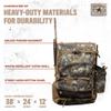 Rig'Em Right Waterfowl Refuge Runner Decoy Duck Hunting Backpack with Deluxe Padded Backrest and Shoulder Straps (Gore Optifade Timber Camo) view 2