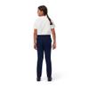 French Toast Girls' Slim Fit Stretch Twill Pant, Navy, 14 view 2