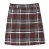 French Toast Girls' Adjustable Waist Plaid 2-Tab Scooter, Burgundy Plaid, 10 view 4