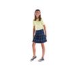 French Toast Girls' Adjustable Waist Plaid 2-Tab Scooter, Blue & Red Plaid, 14 view 2
