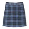 French Toast Girls' Adjustable Waist Plaid 2-Tab Scooter, Blue & Red Plaid, 14 view 3