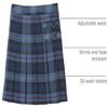 French Toast Girls' Adjustable Waist Plaid 2-Tab Scooter, Blue & Red Plaid, 14 view 4