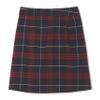 French Toast Girls' Adjustable Waist Plaid 2-Tab Scooter, Navy & Red Plaid, 10 view 4