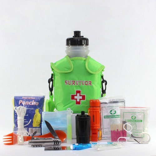 Ecofilter Radiological/Advanced Filter Survival Canteen Kit (Green)