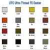 UTC Ultra Thread 70 Denier Brown Olive view 2