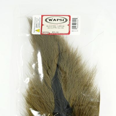 Wapsi Bucktail Large, Sculpin Olive Tying Material Streamers Decievers Saltwater Patterns
