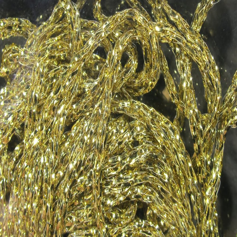 Hareline Fly Tying Diamond Braid - Gold