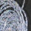 Hareline Fly Tying Holographic Diamond Braid - Holographic Silver view 1