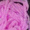 Hareline Fly Tying Dyed Pearl Diamond Braid - Fl Hot Pink view 1
