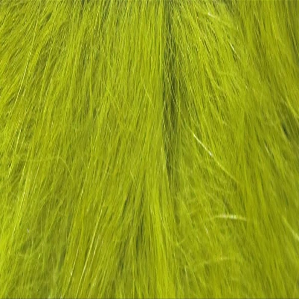 Hareline Fly Tying Silky Bunnybou Strips - Olive