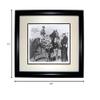 Collectiblia Whirlaway Thoroughbred Race Horse 8x10 Photo in an 11x14 Black Frame view 2