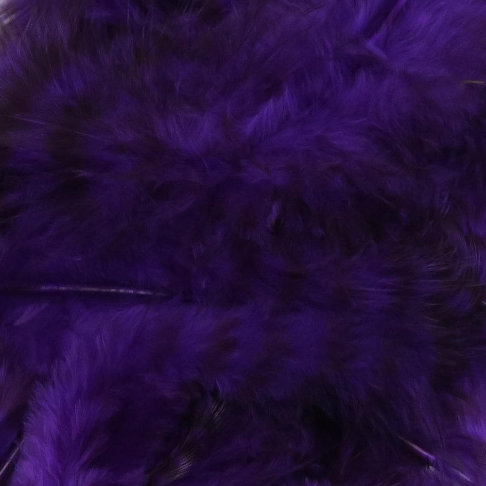 Hareline Fly Tying Grizzly Soft Hackle - Purple