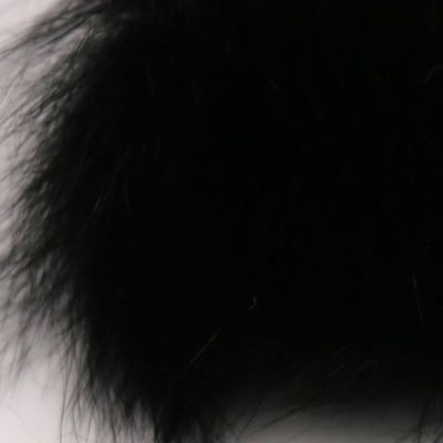 Hareline Fly Tying Ozzie Possum Fur Piece - Black