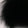 Hareline Fly Tying Ozzie Possum Fur Piece - Black view 1