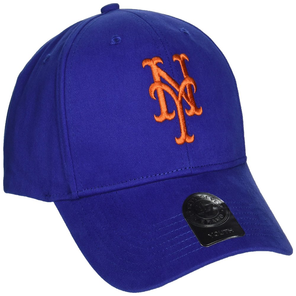 MLB New York Mets Youth '47 Basic MVP Adjustable Hat, Royal
