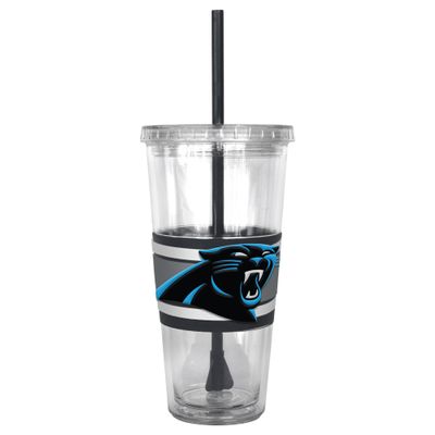 NFL Carolina Panthers Hype Straw Tumbler, 22-ounce