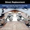 Lewmar Replacement Gypsy RC 1/4" (1/4" G4, 6/7 mm) with Chromed Bronze Construction for Pro-Series 700/1000, Pro-Fish 700 Windlasses - 2020201015 view 3