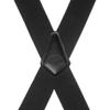 Suspender Store 2 Inch Wide Construction Clip Suspenders - BLACK 42" for 5'0" to 5'9" tall view 3