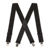 Suspender Store Heavy Duty Non-Stretch Work Suspenders - Gator Clip - 42" for 5'0" to 5'9" tall - Black view 1