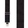 Suspender Store Heavy Duty Non-Stretch Work Suspenders - Gator Clip - 42" for 5'0" to 5'9" tall - Black view 2