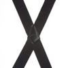 Suspender Store Heavy Duty Non-Stretch Work Suspenders - Gator Clip - 42" for 5'0" to 5'9" tall - Black view 3
