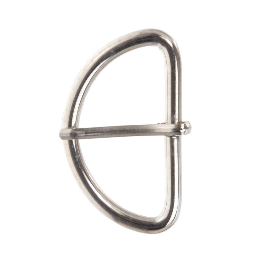 2''(50mm) Single Prong Horseshoe Belt Buckle Color: Silver