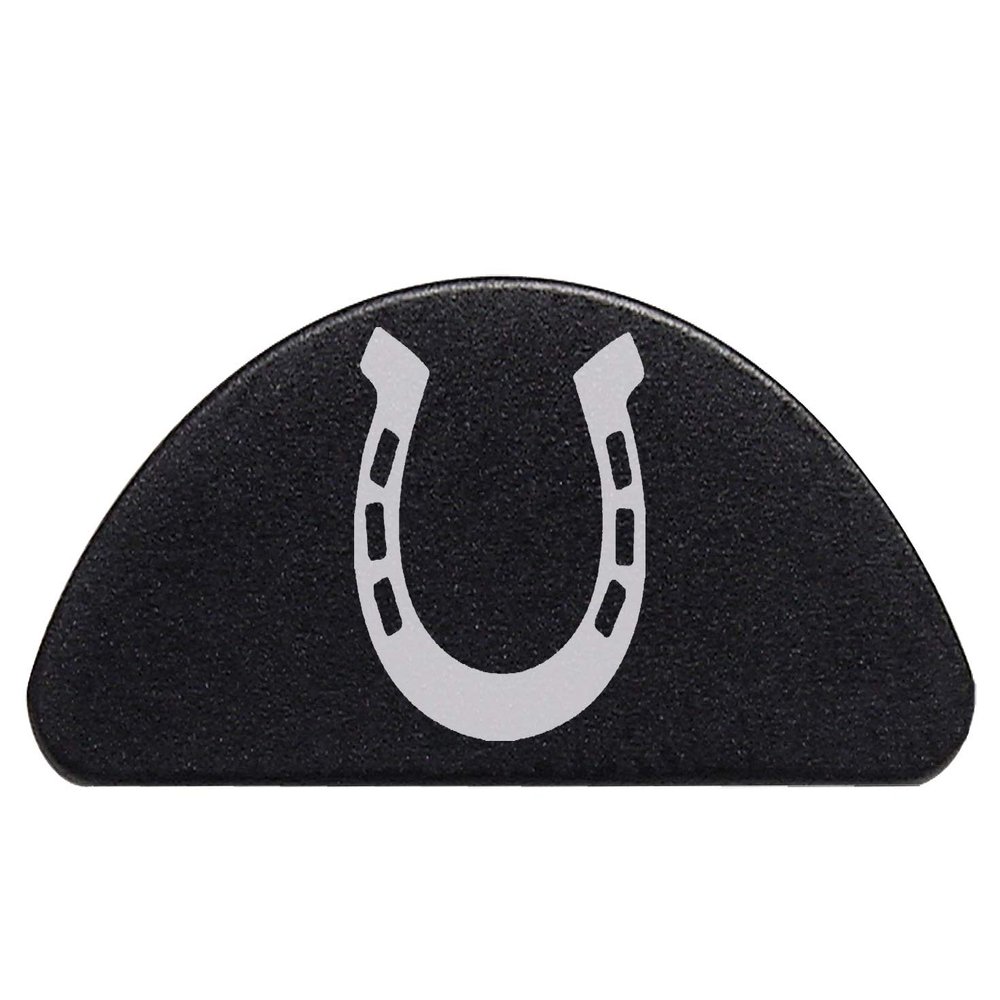 NDZ Performance Country Horseshoe 1 Engraved Aluminum Grip Frame Slug Plug for Glock 43 G43 9mm